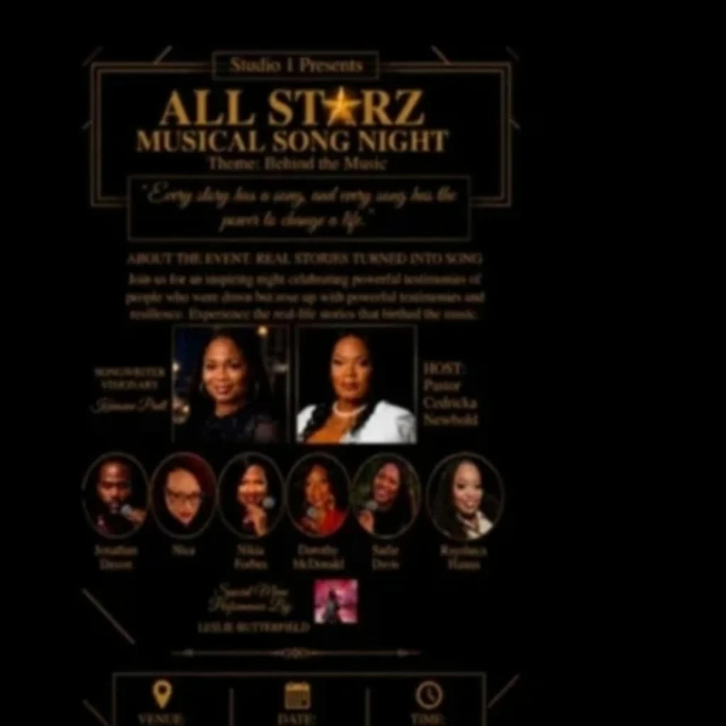 All Starz Real Stories Music Night