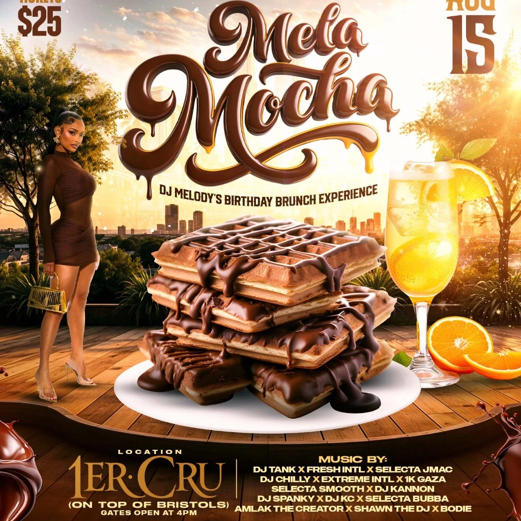 MELA MOCHA: DJ MELODY BIRTHDAY BRUNCH