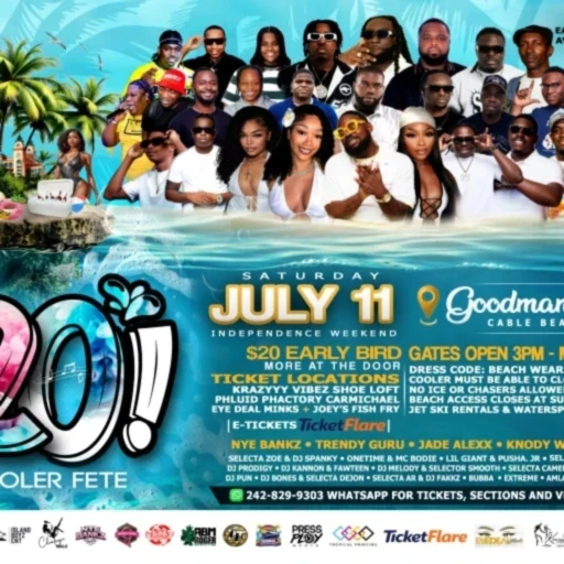 H2O: WET COOLER FETE at Goodman’s Bay